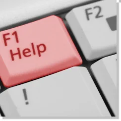 Tastatur mit Help Taste